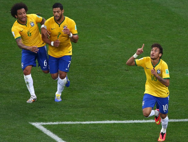 neymar brasil x croacia (Foto: Getty Images)