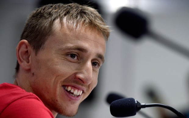 Luka Modric coletiva Croácia (Foto: AFP)