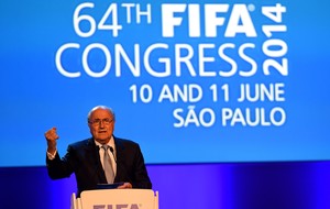 Joseph Blatter no Congresso da Fifa (Foto: Getty Images)