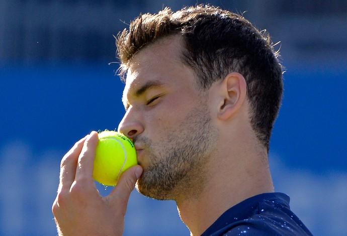 Dimitrov tênis ATP de Londres (Foto: Reuters)