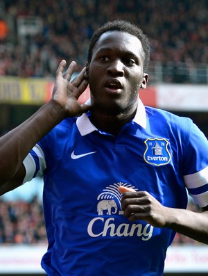 Lukaku arsenal x everton (Foto: Reuters)