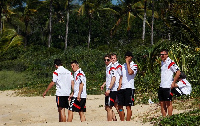 alemanha seleção passeio copa do mundo (Foto: Victor Canedo)