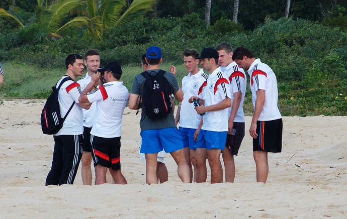 alemanha seleção passeio copa do mundo (Foto: Victor Canedo)