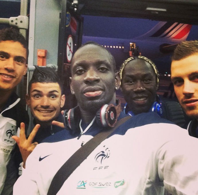 Mamadou Sakho França chegada ao Brasil (Foto: Reprodução/Instagram)