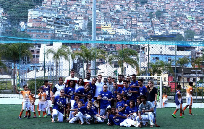 capoeira na Rocinha Inglaterra (Foto: André Durão)