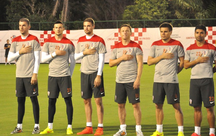 Treino Croácia  (Foto: Eric Luis Carvalho)