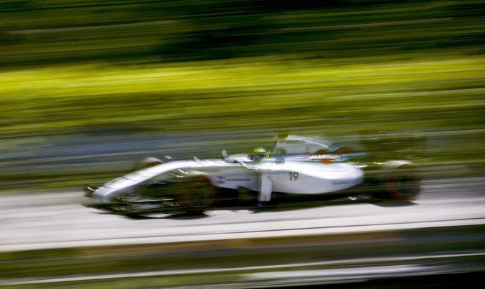 Felipe Massa no treino para o GP do Canadá (Foto: EFE)