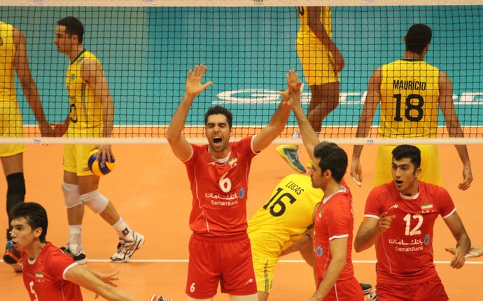 Brasil x Irã Liga mundial (Foto: Divulgação/FIVB)