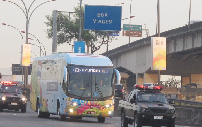 HOLANDA onibus copa do mundo (Foto: Fred Huber)