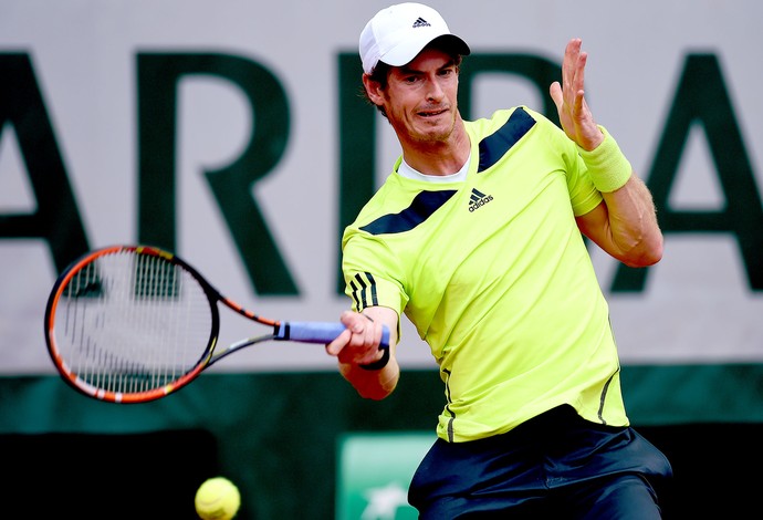 Andy Murray tênis em Roland Garros (Foto: Getty Images)