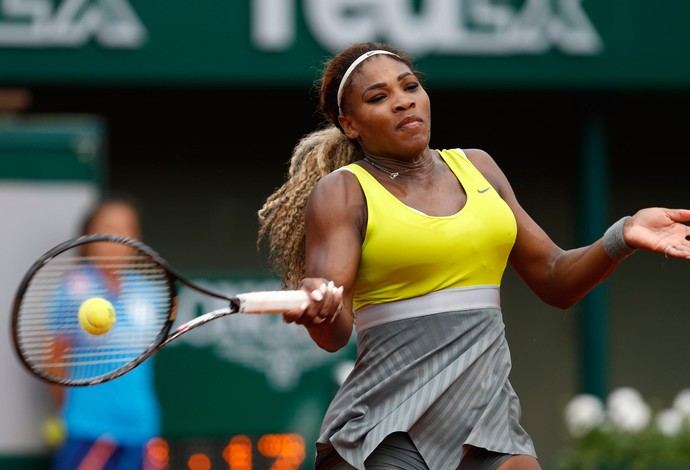 serena williams x alize lim tenis roland garros (Foto: AP)