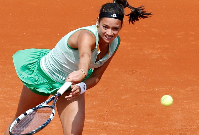 serena williams x alize lim tenis roland garros (Foto: AP)