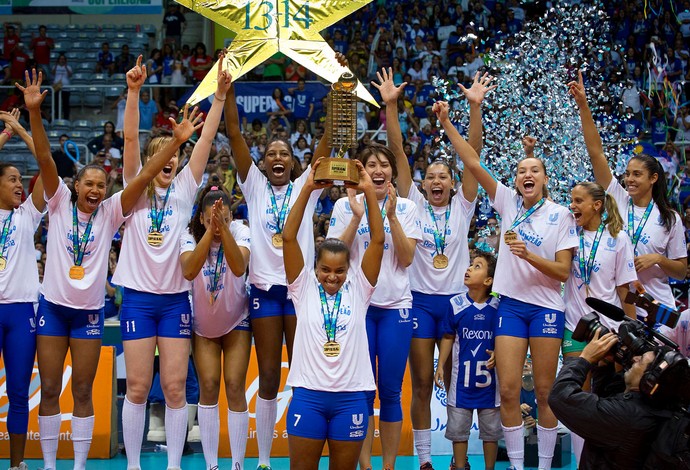 vôlei final superliga Fofão Rio de Janeiro e Sesi (Foto: Marcio Rodrigues / MPIX)