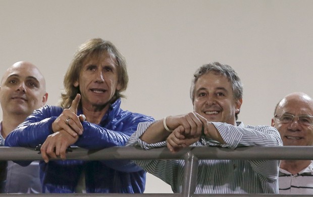 Gareca e Paulo Nobre Palmeiras e Figueirense (Foto: Getty Images)