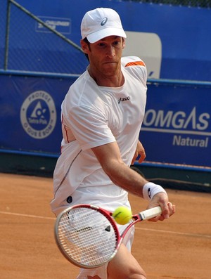 André Ghem derrota Ricardo Mello no ATP Challenger de Campinas (Foto: João Pires / Divulgação Instituto Sports)