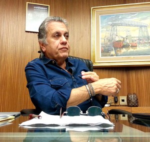 Carlos Miguel Aidar, novo presidente do São Paulo (Foto: Carlos Augusto Ferrari)