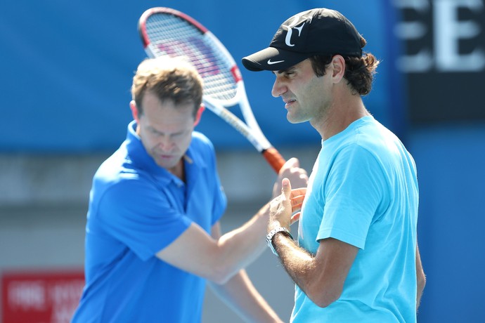 tenis stefan edberg roger federer (Foto: Getty Images)