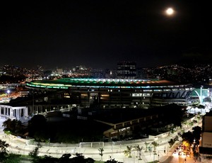 Iluminação Maracanã (Foto: André Durão / Globoesporte.com)