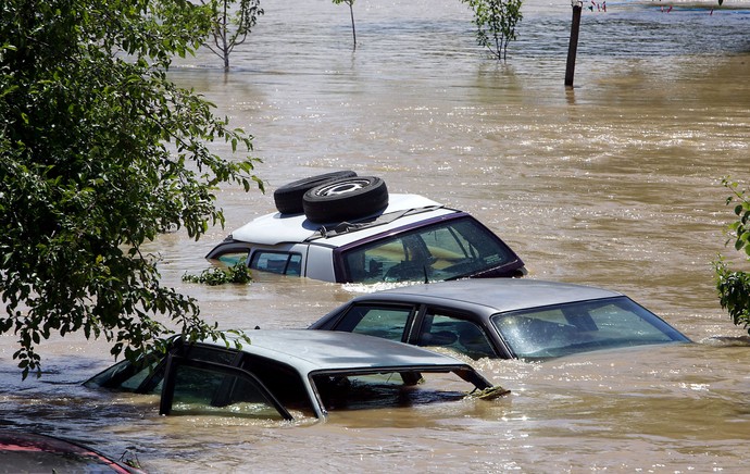 Enchente Croácia (Foto: AFP)