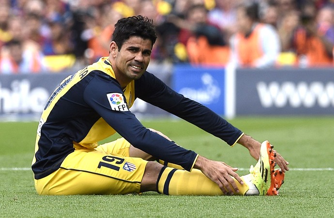 Diego Costa Atlético de Madrid (Foto: Agência AFP )