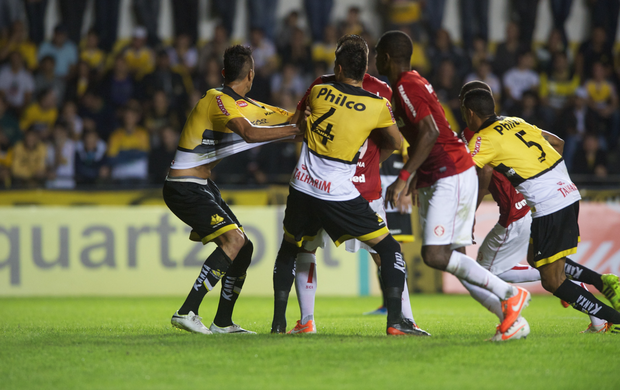 Criciúma e Inter (Foto: Alexandre Lops/Divulgação Inter)