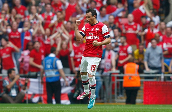 Santi Cazorla Hull City x Arsenal (Foto: Reuters)