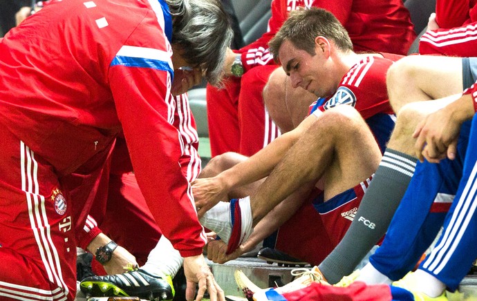 Philipp Lahm Borussia Dortmund e Bayern de Munique (Foto: Agência AP )