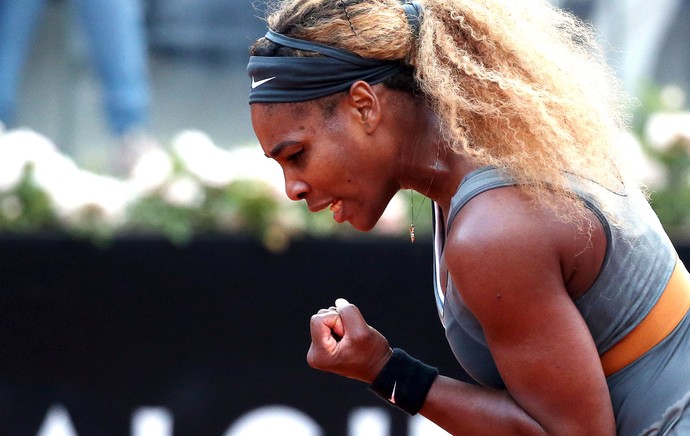 Tênis Serena Williams Roma (Foto: Agência AP )