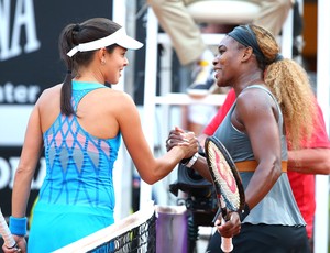 Tênis Serena Williams e Ana Ivanovic Roma (Foto: Getty Images)