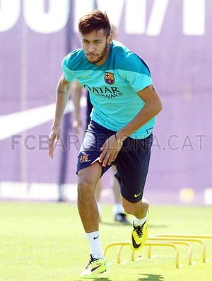 neymar barcelona treino (Foto: Site Oficial Barcelona)