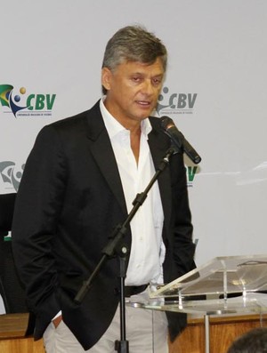 renan - diretor de marketing da cbv vôlei (Foto: Alexandre Arruda/CBV)