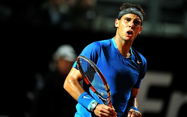 Rafael Nadal tênis comemoração (Foto: AFP)