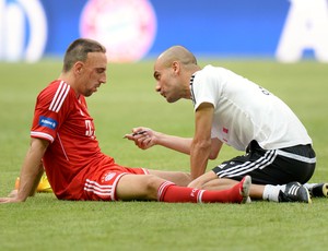 Ribéry Guardiola Bayern (Foto: AFP)