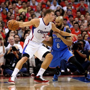 Blake Griffin, NBA, Los Angeles Clippers x Oklahoma City Thunder (Foto: Getty Images)