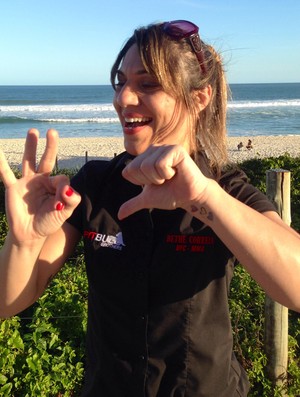 Bethe Correia, lutadora do UFC (Foto: Marcelo Russio)