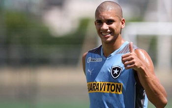 doria  treino botafogo (Foto: Vitor Silva / SSPress)