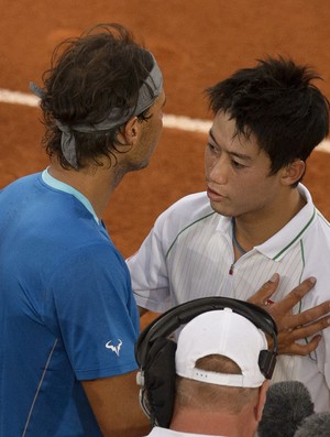 tenis rafael nadal kei nishikori madri (Foto: AFP)