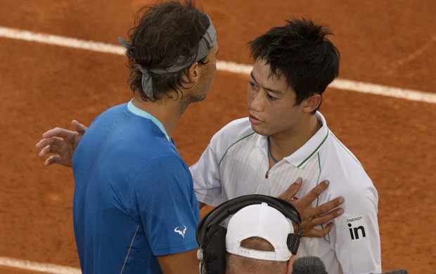 tenis rafael nadal kei nishikori madri (Foto: AFP)