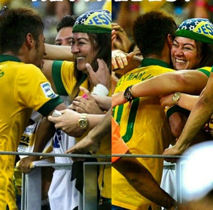 Neymar homenageia sua mãe (Foto: Reprodução/Instagram)