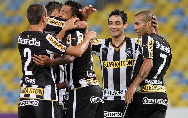 emerson sheik wallyson daniel Botafogo x Criciuma (Foto: Vitor Silva / SSPress)