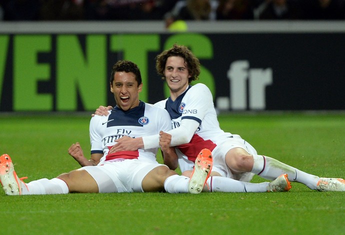 marquinhos PSG paris saint-germain x Lille (Foto: AFP)