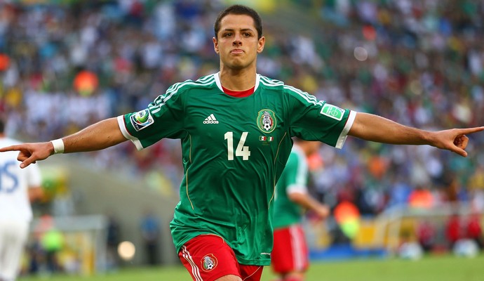 Lista Copa das Confederações - Galãs - Chicharito (MEX) (Foto: Getty Images)