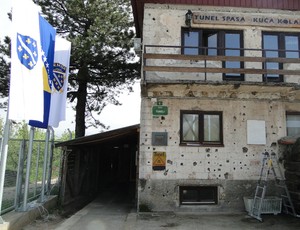 Túnel secreto Sarajevo  (Foto: Alexandre Lopes)