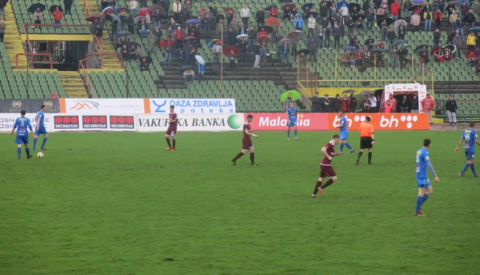 Partida Željeznicar Sarajevo Bósnia (Foto: Alexandre Lopes)