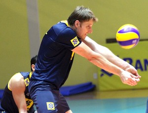 Vôlei Murilo treino seleção Brasileira (Foto: Alexandre Arruda / CBV)