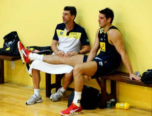 Sidão Treino Seleção Brasileira de Vôlei  (Foto: Helena Rebello)