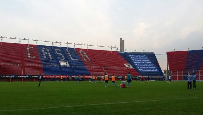 Treino Cruzeiro em Buenos Aires (Foto: Tarcísio Badaró)