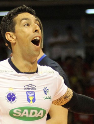 Serginho Cruzeiro vôlei (Foto: Alexandre Arruda / CBV)