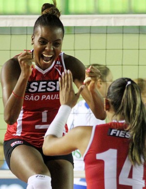 Volei - Rio de Janeiro x SESI-SP - Fabiana (Foto: Alexandre Arruda/CBV)