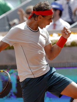 Rafael Nadal contra Youzhny Masters 1000 de Madri (Foto: EFE)